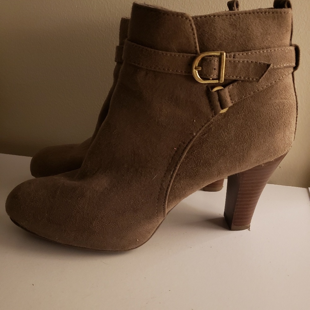 Suede Ankle Boots
